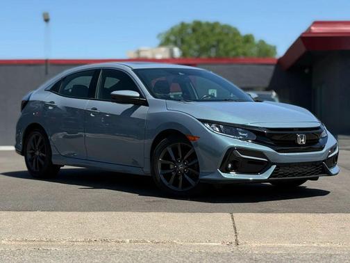 Gray 2021 Honda Civic EX