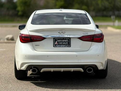 White 2018 INFINITI Q50 3.0t RED SPORT 400