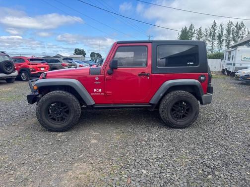 Flame Red 2008 Jeep Wrangler X