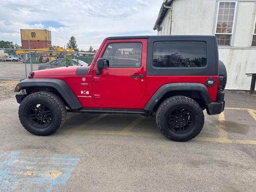 Flame Red 2008 Jeep Wrangler X