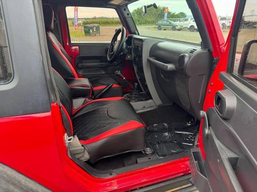 Flame Red 2008 Jeep Wrangler X