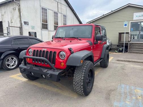 Flame Red 2008 Jeep Wrangler X