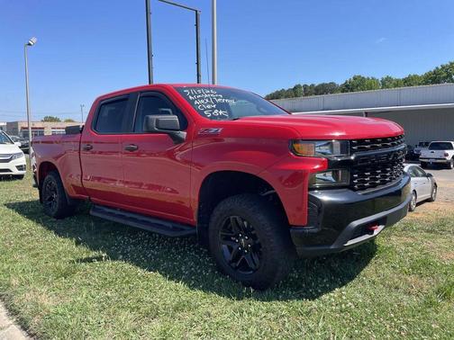 Red 2019 Chevrolet Silverado 1500 Custom Trail Boss