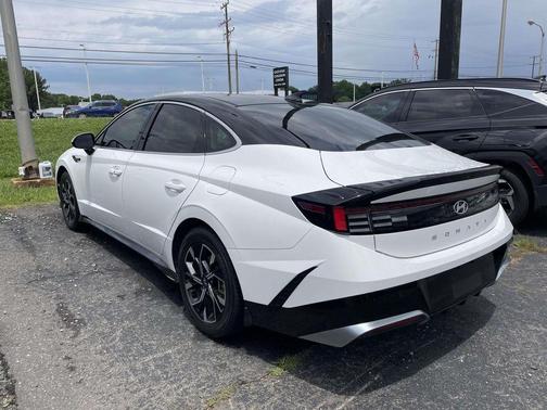 White 2024 Hyundai SONATA SEL