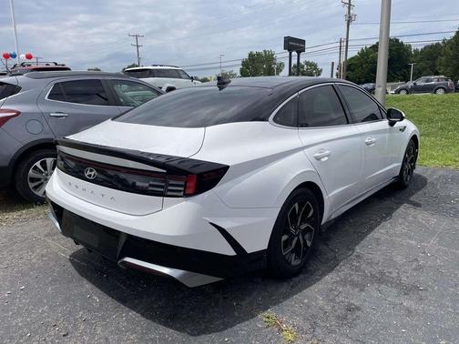 White 2024 Hyundai SONATA SEL