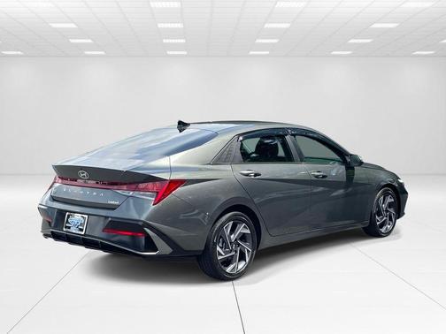 Gray 2025 Hyundai ELANTRA Limited