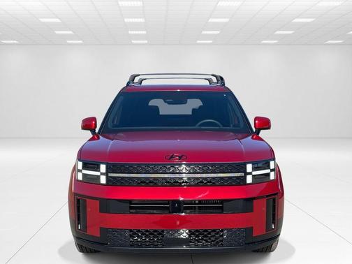 Red 2026 Hyundai SANTA FE HEV Calligraphy