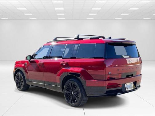 Red 2026 Hyundai SANTA FE HEV Calligraphy