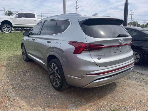 Shimmering Silver Pearl 2023 Hyundai SANTA FE Calligraphy