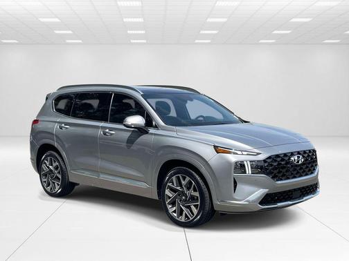 Shimmering Silver 2023 Hyundai SANTA FE Calligraphy