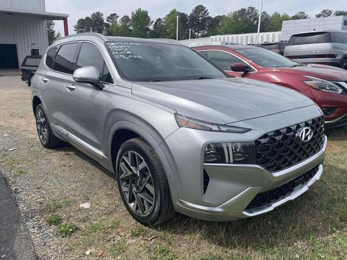 Shimmering Silver Pearl 2023 Hyundai SANTA FE Calligraphy