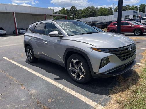 Shimmering Silver 2022 Hyundai TUCSON Hybrid Limited