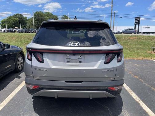 Shimmering Silver 2022 Hyundai TUCSON Hybrid Limited