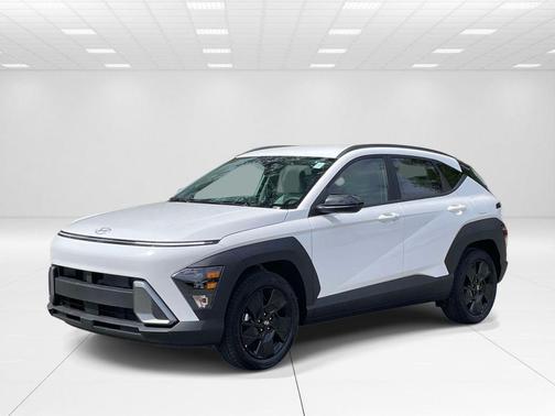 White 2026 Hyundai KONA SEL Sport