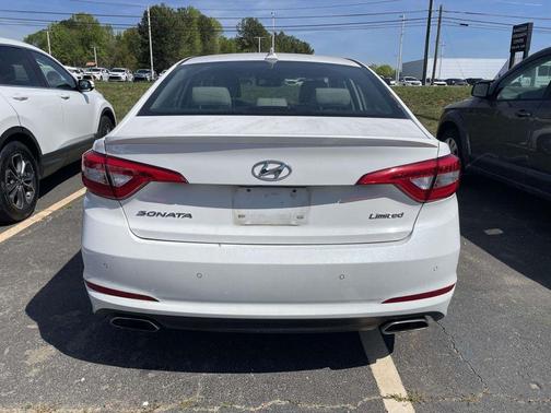 Quartz White Pearl 2017 Hyundai SONATA Limited