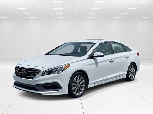 Quartz White Pearl 2017 Hyundai SONATA Limited