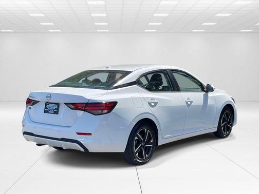 Cloud White 2025 Nissan Sentra SV