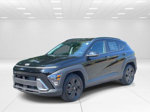Black 2026 Hyundai KONA SEL Sport