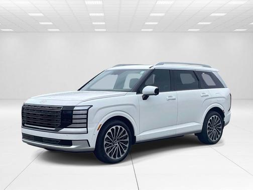 White Pearl 2026 Hyundai Palisade Hybrid Calligraphy