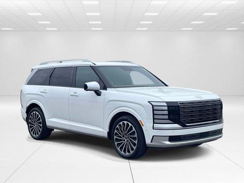 White Pearl 2026 Hyundai Palisade Hybrid Calligraphy