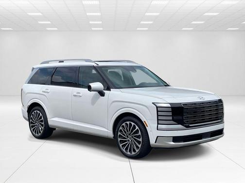 White Pearl 2026 Hyundai Palisade Hybrid Calligraphy
