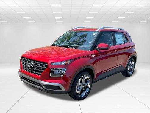 Red 2025 Hyundai VENUE SEL