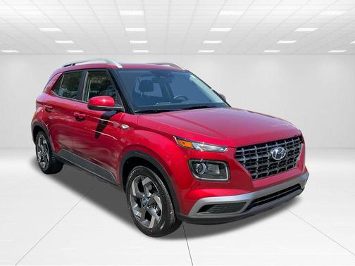 Red 2025 Hyundai VENUE SEL
