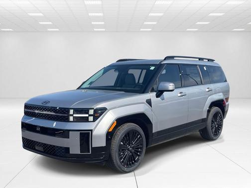 Shimmering Silver 2026 Hyundai SANTA FE HEV Calligraphy