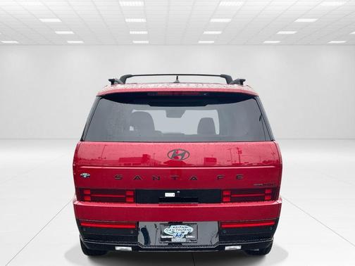Red 2026 Hyundai SANTA FE HEV Calligraphy
