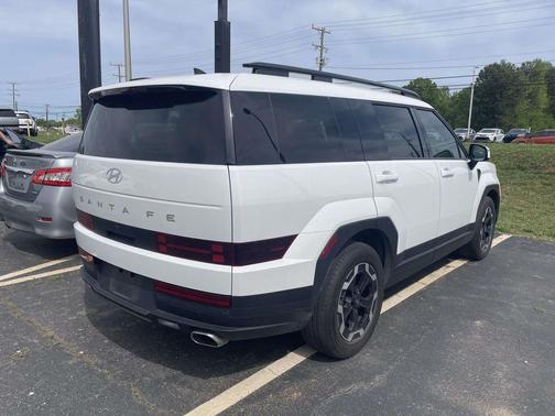 White 2024 Hyundai SANTA FE SEL