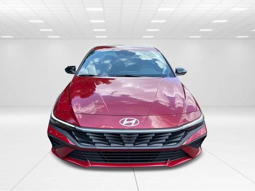 Red 2025 Hyundai ELANTRA SEL Sport
