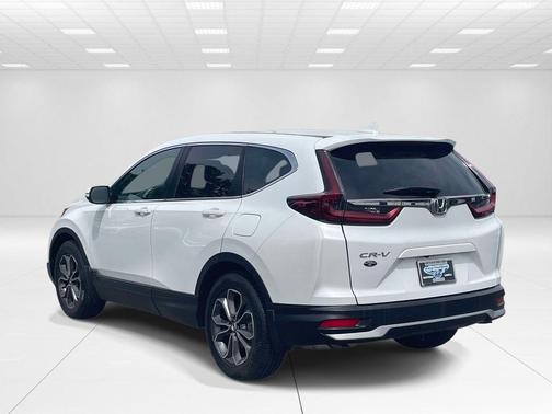Platinum White Pearl 2022 Honda CR-V EX