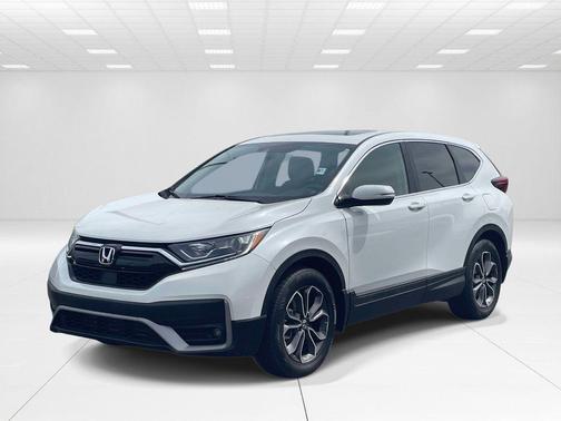 Platinum White Pearl 2022 Honda CR-V EX