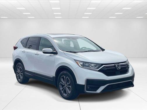 Platinum White Pearl 2022 Honda CR-V EX