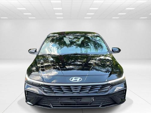 Black 2026 Hyundai ELANTRA HEV Blue