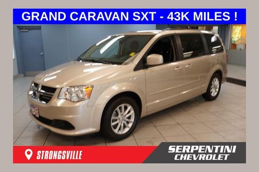 Cashmere / Sandstone Pearlcoat 2014 Dodge Grand Caravan SXT