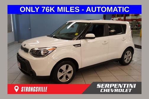 Clear White 2016 Kia Soul Base
