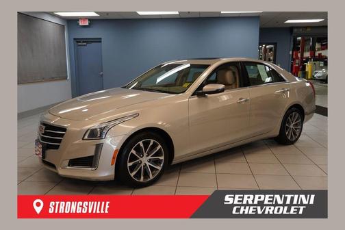 Silver Coast Metallic 2016 Cadillac CTS 2.0L Turbo Luxury