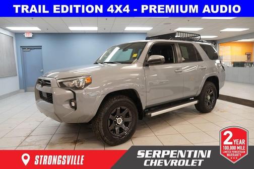 Gray 2021 Toyota 4Runner Trail