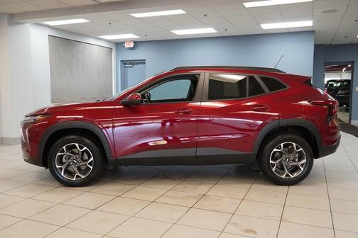 Crimson Metallic 2024 Chevrolet Trax LT