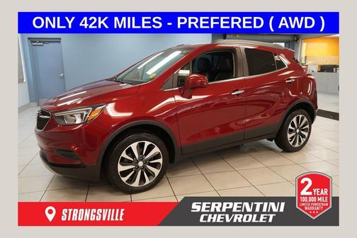 Cinnabar Metallic 2021 Buick Encore Preferred