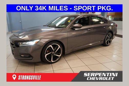 Gray 2018 Honda Accord Sport