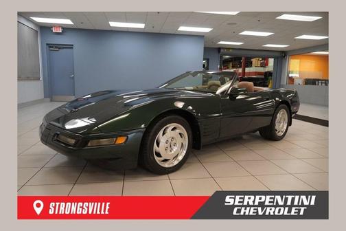 Green 1993 Chevrolet Corvette