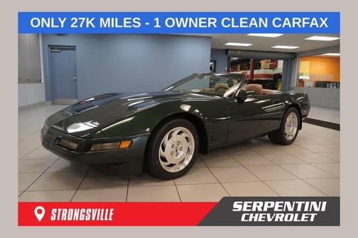 Green 1993 Chevrolet Corvette
