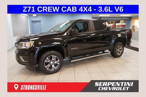 Black 2016 Chevrolet Colorado Z71