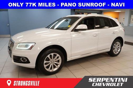 Glacier White 2015 Audi Q5 2.0T Premium Plus