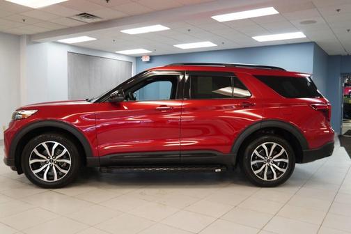 Rapid Red Metallic Tinted Clearcoat 2020 Ford Explorer ST
