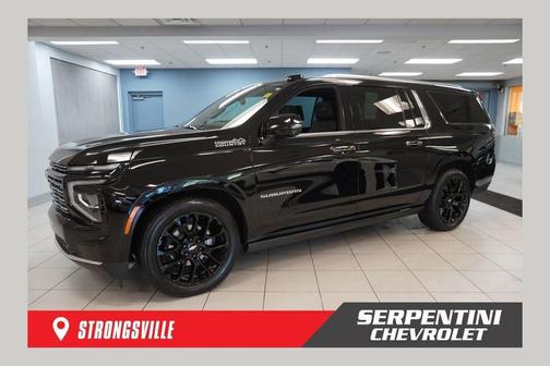 Black 2025 Chevrolet Suburban High Country