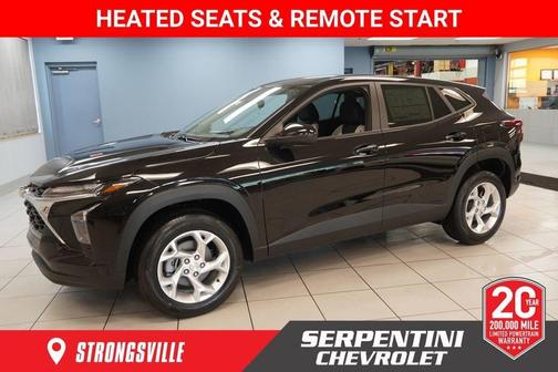 Mosaic Black Metallic 2026 Chevrolet Trax LS