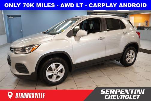 Silver Ice Metallic 2018 Chevrolet Trax LT